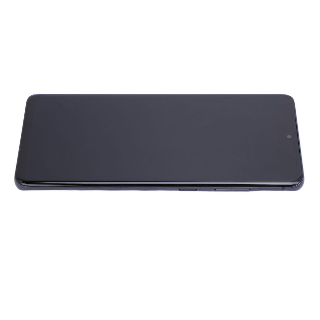 Экран в сборе с рамкой черный изогнутый AMOLED 6,9-дюймовый сенсорный экран для Galaxy S20 Ultra