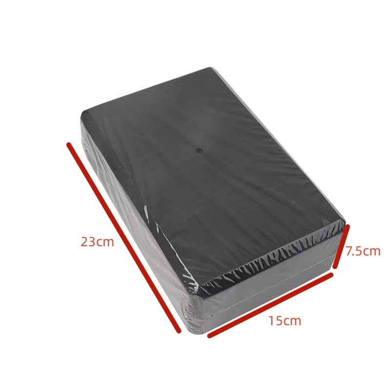 Нескользящий пенный блок для йоги, упражнений, пилатеса, тренировок, растяжки, медитации, стабильности, кирпич высокой плотности, для формирования тела, блок для йоги