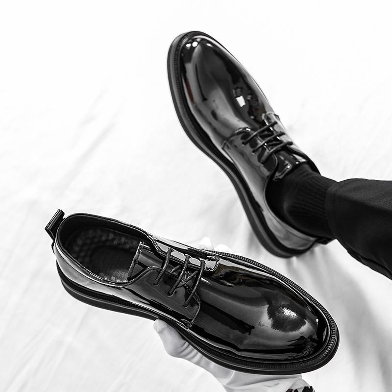 Кожаная обувь для мужчин Натуральная кожа Обувь больших размеров Высококачественная дизайнерская формальная обувь Повседневная обувь Модная деловая