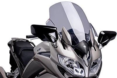 Puig 6483H SCREEN TOURING YAMAHA Puig Screen Cowl Мотоциклетные детали [ДЫМЧАТЫЙ] FJR1300AS(13-15)