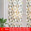 1Roll Stained 3D Decorative Privacy Anti UV Window Glass Film Sticker Self-adhesive Stickers