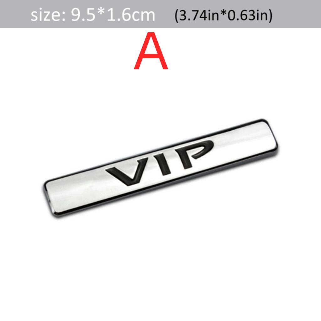 Car Styling 3D Metal Sticker VIP Emblem Decals for L/and Rover R/ange Rover Evoque RR EVQ Defender SV SVR Velar Accessories