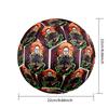 Custom Text Size 5 Soccer Ball, Standard Match Football For OutdoorHalloween Michael Myers