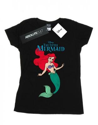 Женская/женская хлопковая футболка The Little Mermaid Line Ariel