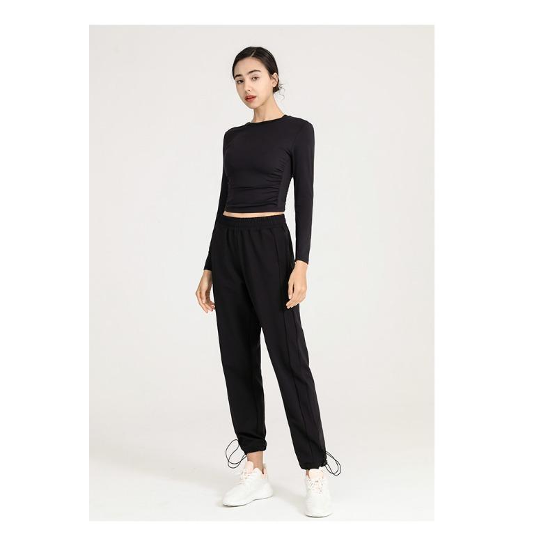 Женская спортивная одежда для йоги с длинным рукавом на весну и осень