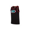 Logo Print Color Block Basketball Vest Men Tops Black BQ3676-010