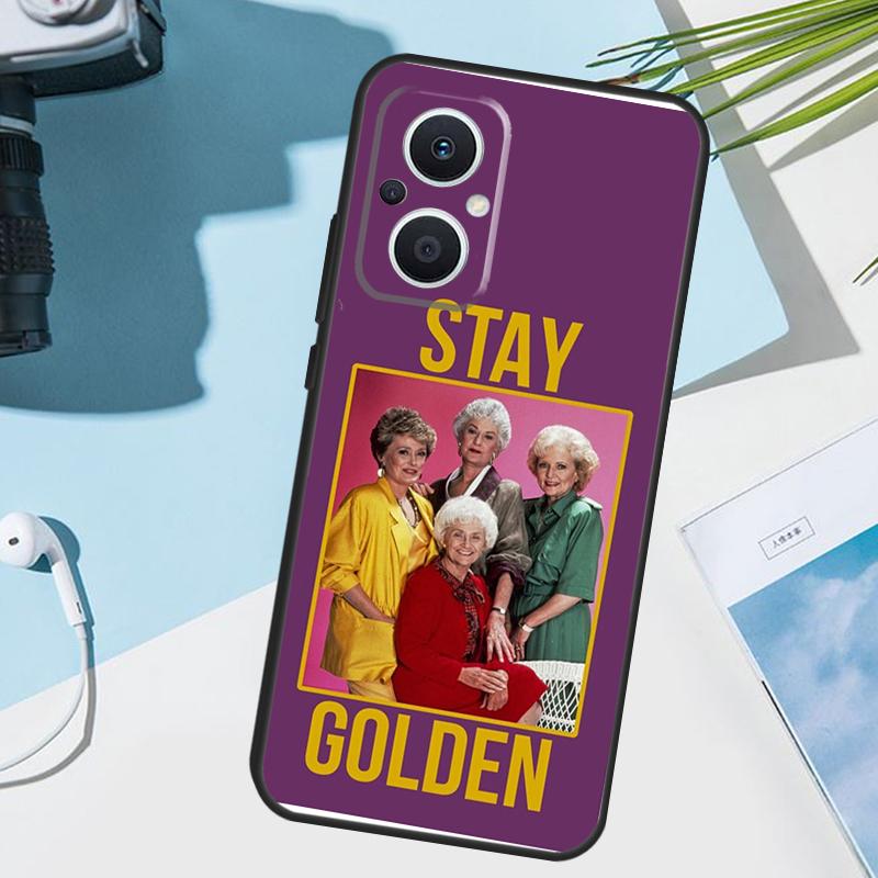Betty White Golden Cover For OPPO Reno 8T 7 8 Lite 14F 13F 12F 11F 14 13 12 11 10 OPPO Find X8 X6 X5 X9 Pro Case