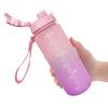MYEEDA Water Bottle, Direct Drinking, Sports, Running, Plastic Water Bottle with Measuring Tape, Stylish, Easy To Clean, BPA-Free, High-Temperature an