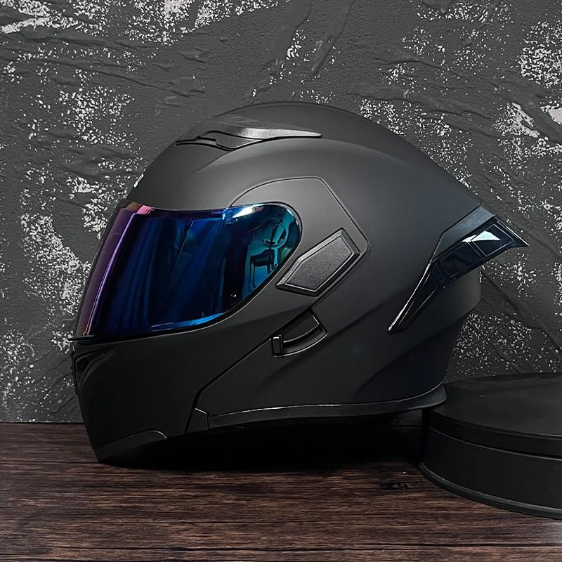 JIEKAI Modular Flip-Up Motorcycle Helmet Men Women ABS Full Face With Dual Visor Scooter Bike Riding
