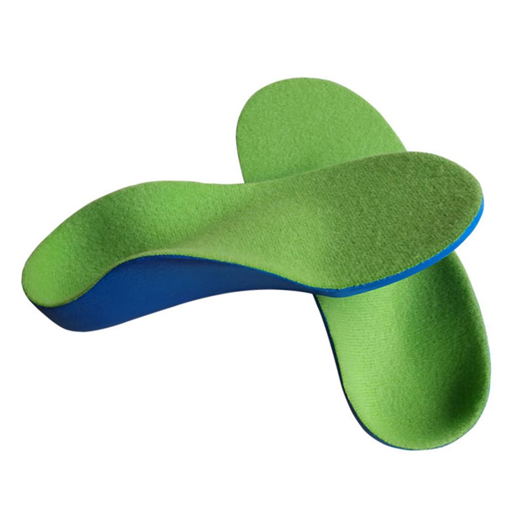 1 Pair of Kids Children Shoes Cushion Insert Orthopedic O / X-type Legs Corrective Arch Support