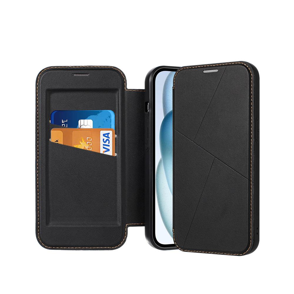 Original Dux Ducis Pu Leather Phone Case For Iphone 16 15 14 Plus 13 Pro Max Coque Luxury Thin Flip Cover Wallet Phone Cases