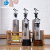 HANYANG Stainless Steel Glass Oil Pot Wooden Frame Spray Bottle Kitchen Supplies Cookware Press Type Modern Simple Gadgets Set