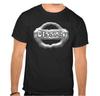 Nissan Car Logo Finger Picture. Black T-shirt -863-