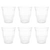 Toyo Sasaki Glass Tumbler Glass Tritone Tumbler 225ml Set of 6 Made in Japan Dishwasher safe Glass cup Glassware Coffee glass Juice glass Commercial