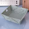 PP Folding Drain Basket Fast Draining Hygienic Space-saving Desktop Fruit Storage Basket for Kitchen Sink