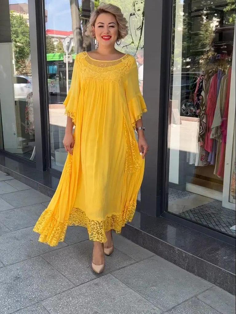 Платье-макси юбка большого размера (Издание 2023 г.)