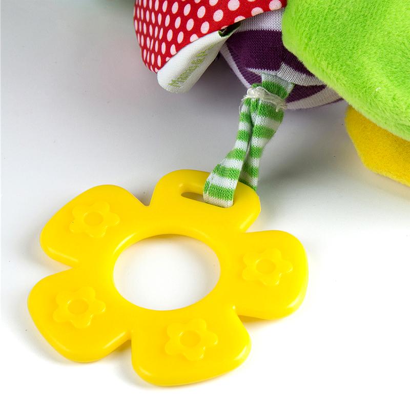 Мягкая игрушка пчела детская кроватка кровать подвесное кольцо колокольчик мягкая погремушка раннее развивающая кукла