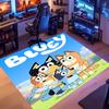 1pc Bluey Entrance Mat, Non-Slip Mat Area Rug,Room Decor, Outdoor Decor, Kitchen Rug,Doormat - Machine Washable, Easy to Clean