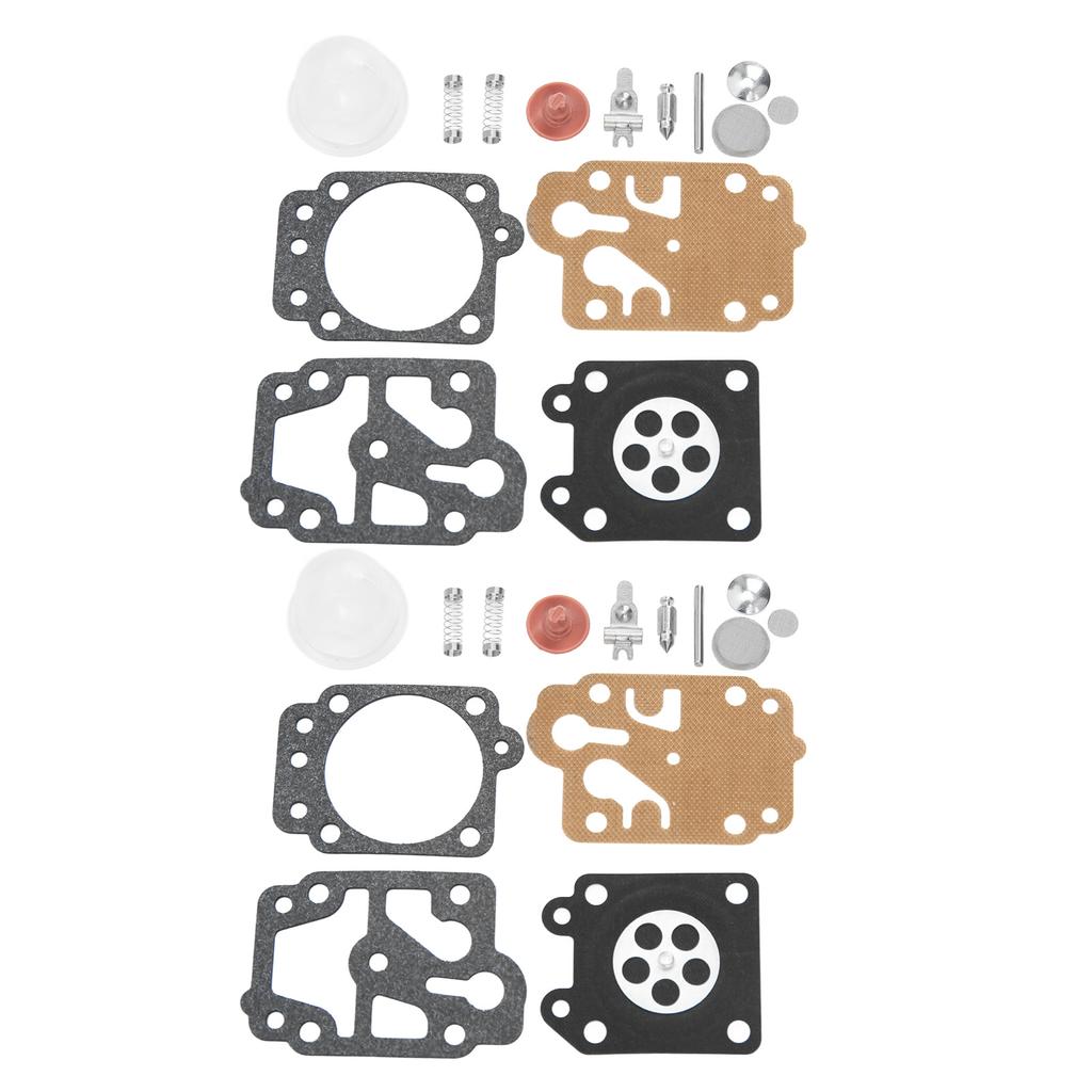 2 комплекта карбюраторных диафрагм и прокладок из бумаги, железа и резины, ремонтный комплект для карбюратора для Walbro 40 5