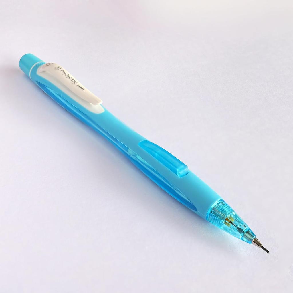 uni-ball Shalaku 0.7mm Mechanical Pencil Pack of 5 with Rubberized Body for Students, Office & School
