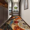 Retro Morocco Corridor Carpet Living Room Customizable Home Hallway Area Rugs Washable Porch Entry Non-slip Doormat Tapis Salon