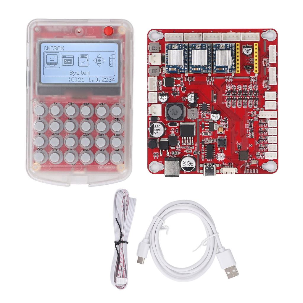Гравировальный станок Автономный контроллер Комплект 24 клавиши 3 оси Автономный контроллер ЧПУ Плата Комплект 12V36V
