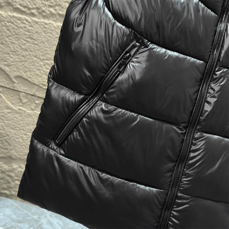 Зимние парки без рукавов для мужчин, топы с капюшоном, куртка больших размеров, повседневный толстый теплый черный жилет для мужчин, верхняя одежда