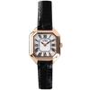 Solar Watch Ladies Made In Japan LeClair Genuine Lizard Leather [LCREA] (CARRE/Pink Gold, Belt/LC2004-PGTBK)