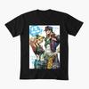 0413 JoJo's Bizarre Adventure Аниме Подарок футболка 100% хлопок с принтом Графическая одежда Одежда Y2K Мультяшная футболка Все размеры Топы