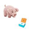 Jellycat Серия Домашние Животные SUPER SOFTIES Коли Фи Поросенок Милая Розовая Кукла Плюшевая Фигурка Высота 24 см