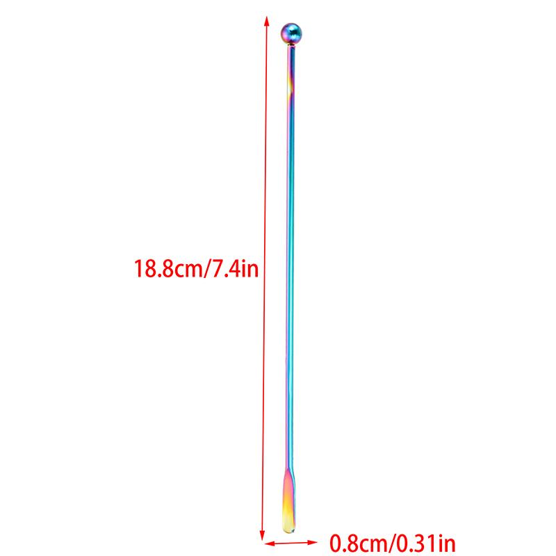 304 нержавеющая сталь палочка для размешивания кофе бар Juice Rio коктейль креативная палочка для смешивания палочки для шампанского