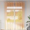 VidaXL Voile Curtains with Eyelets 2 Pcs Orange 140x300 Cm, Net Curtain, Sheer Curtain, Window Voile, 4102094