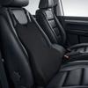 Автомобильная защитная подушка для сиденья из пены с эффектом памяти с ремнем, авто хлопковая сетка, подушка для поясничной поддержки для вождения, мягкая боль в спине, офис