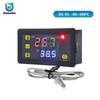 5V 12V 24V 220V -60~500℃ Thermometer Thermostat Temperature Sensor Control K Type Thermocouple Control Thread M6 Screw Probe