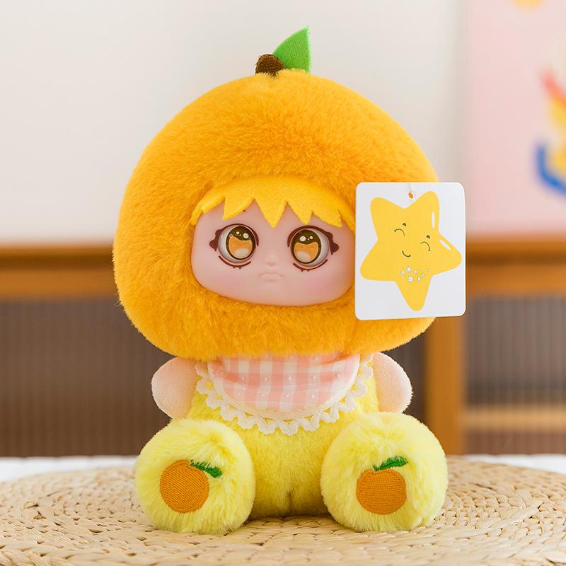 MM ириска красочные фрукты плюшевая серия сюрприз трендовая игра подарок милый детский кулон кукла