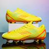 Мужские футбольные бутсы с длинными шипами и высокой лодыжкой, футбольные бутсы FG, уличные бутсы для травы, футбольные бутсы, тренировочные спортивные футбольные бутсы