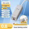 Умный прямоугольный USB сетевой фильтр для путешествий с многофункциональной розеткой для дома и общежития