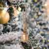 Metal Vintage Bells with Jute Hanging Rope Decorative Cow Bell Metal Wind Chimes with Melodious Sound for Weddings Parties And Christmas Wreaths