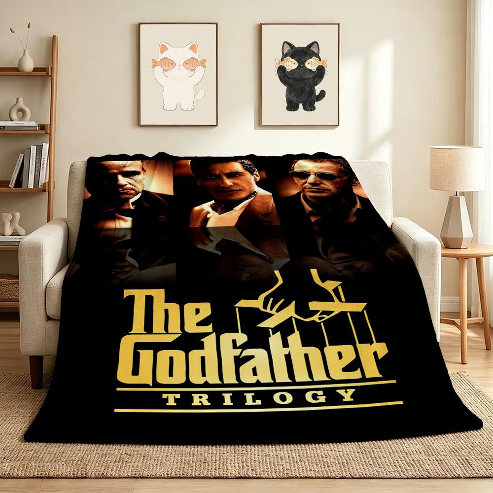 Gangster Trilogy Flannel Blanket Throw Blanket Soft Warm Sofa Bed Camping Car home Decor Unique Christmas Gift C93019
