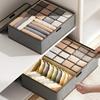 Multi-Compartment Drawer Organizer for Underwear and Socks