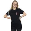 Disney Womens/Ladies Mickey Mouse Faux Pocket Since 1928 Cotton Boyfriend T-Shirt