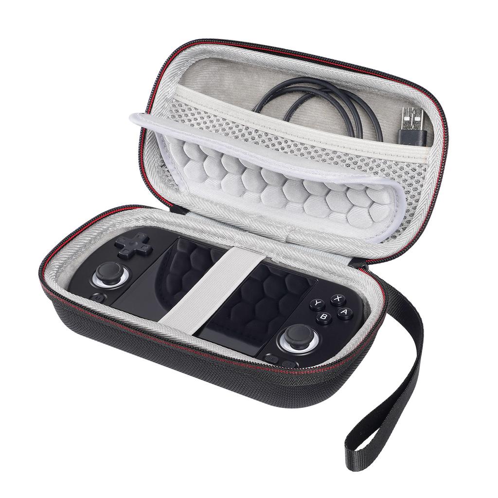 Портативная мини-игровая консоль, Портативный мини-игровой плеер Сумка для хранения Зарядный кабель Аксессуары Жесткий чехол Для Anbernic RG40XX H