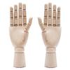 ENN LLC Drawing Doll Wooden Hand Model Wood Doll with Movable Joints (Both Hands)