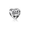 Серия в форме сердца Шарм из стерлингового серебра 925 пробы подходит для браслета DIY Изготовление ювелирных изделий для женщин подарок