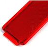 2 PCS Red Premium Interior Front Rear Door Entry Light Reflector Panels Compatible With Ford Super Duty F250 F350 F450 F550 1999-2007 / Excursion