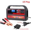 130W Power 24V 12V Car Battery Charger Intelligent Automatic Pulse Repair Digital For Lead Acid Batteries Household Storage Cell