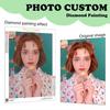 5d Diamond Painting Customized for Adult Custom Diamond Painting 5D Photo Full Round Picture Home Decor