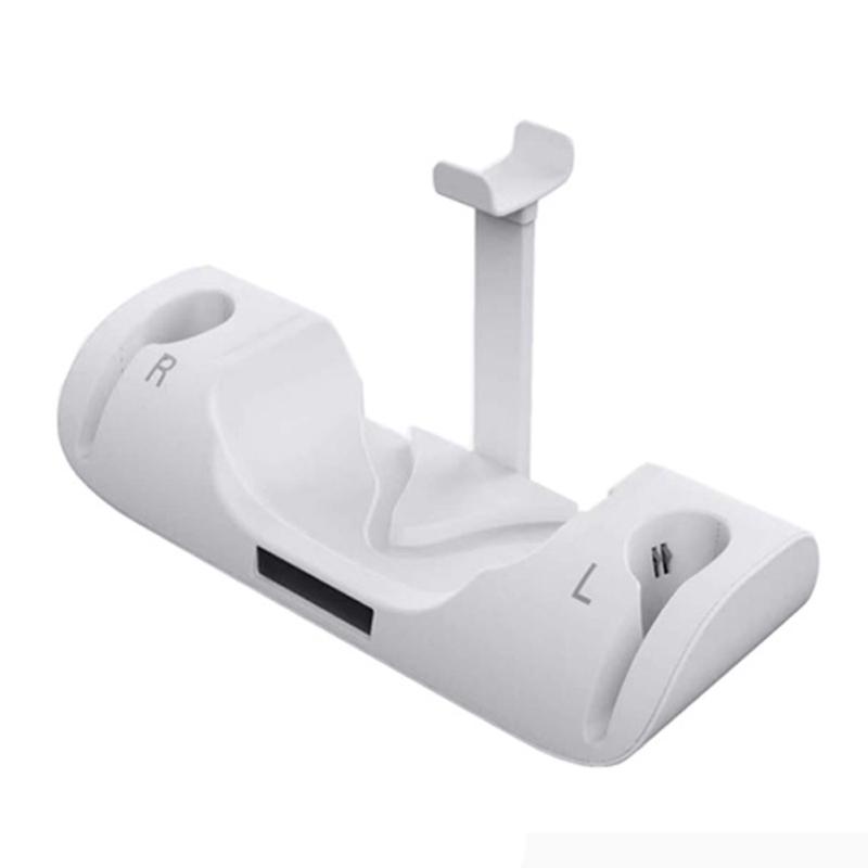 Зарядная док-станция, подставка для гарнитуры, стойка для хранения контроллера, совместимая с очками Oculus Quest2 Vr