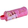 Round Pencil Case - TOYBAGS - Barbie - 8 X 22 X 8 Cm - School Backpack - Black