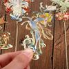 Animal Shape Page Clip Hollow Book Mark Chinese Style Bookmark Retro Book Clip Metal Bookmark